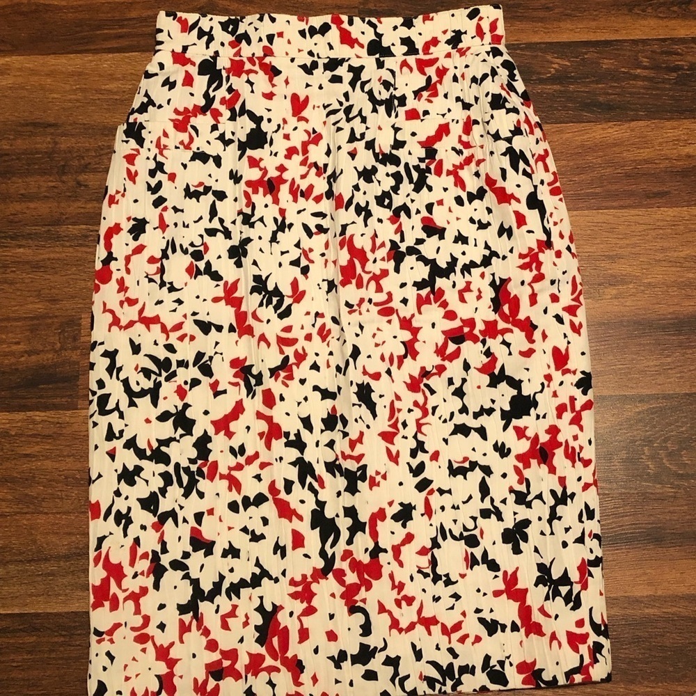 COPY - Vintage Escada printed skirt!